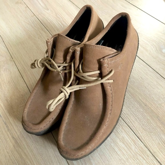 Geox x Patrick Cox Suede Wedge Heel Shoes in Beige Size 39EU Made in Italy - Picture 1 of 10